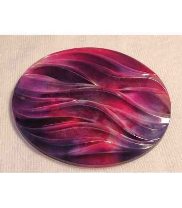 زیرلیوانی رزینی طرح سرامیک