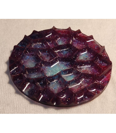 زیرلیوانی رزینی طرح سرامیک