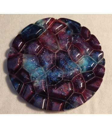 زیرلیوانی رزینی طرح سرامیک