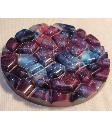 زیرلیوانی رزینی طرح سرامیک